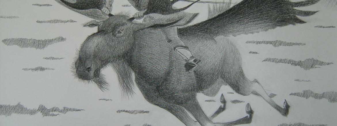 «Крылатый Загалмай»: персональная выставка Жаргала Зомонова