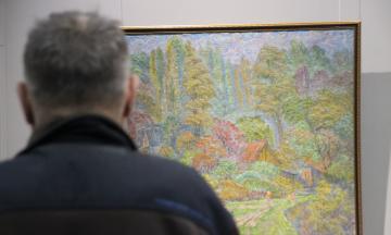 В Художественном музее им. Ц.С. Сампилова торжественно открылась ретроспективная выставка «Палитра творчества».