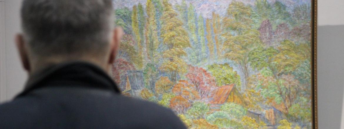 В Художественном музее им. Ц.С. Сампилова торжественно открылась ретроспективная выставка «Палитра творчества».