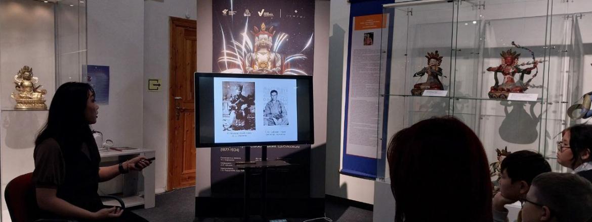 В Национальном музее Республики Бурятия прошла лекция - мастер-класс для ребят из Кванториума!