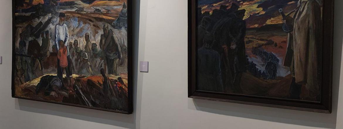 Последняя возможность увидеть выставку «Война и мир Георгия Москалева»