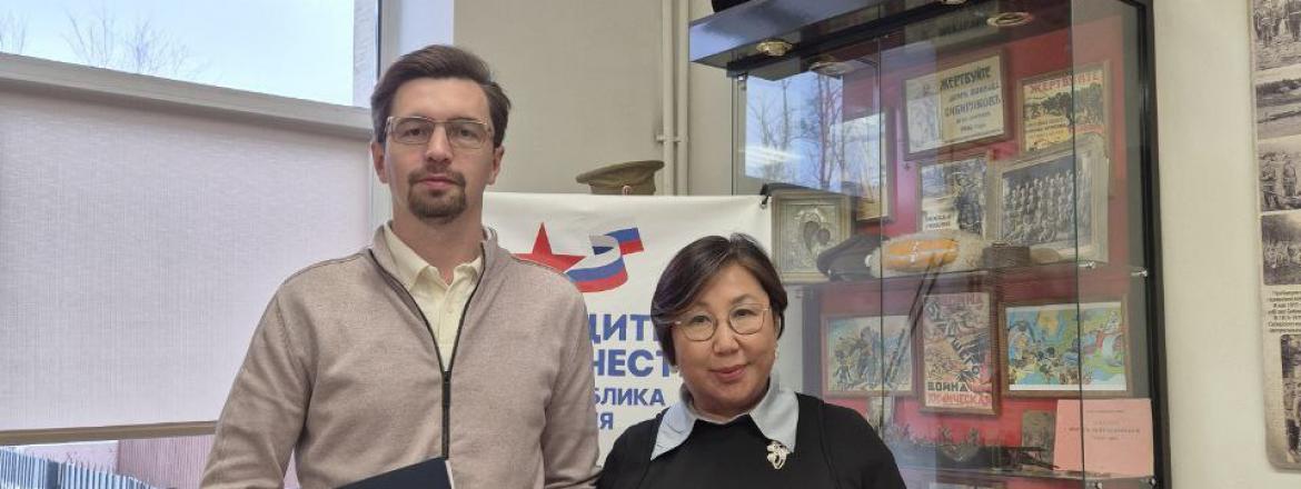 Директор Национального музея и руководитель фонда «Защитники Отечества» подписали соглашение о сотрудничестве