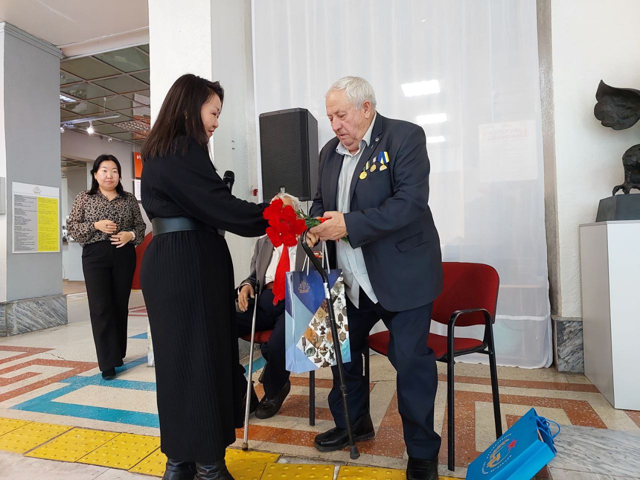 Торжественное открытие выставки Николая Ефимова прошло в Национальном музее